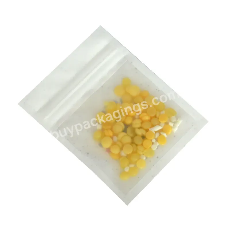 Custom Printed Mylar Transparent Clear Eva Silicone Plastic Bag Zipper Packaging Bags