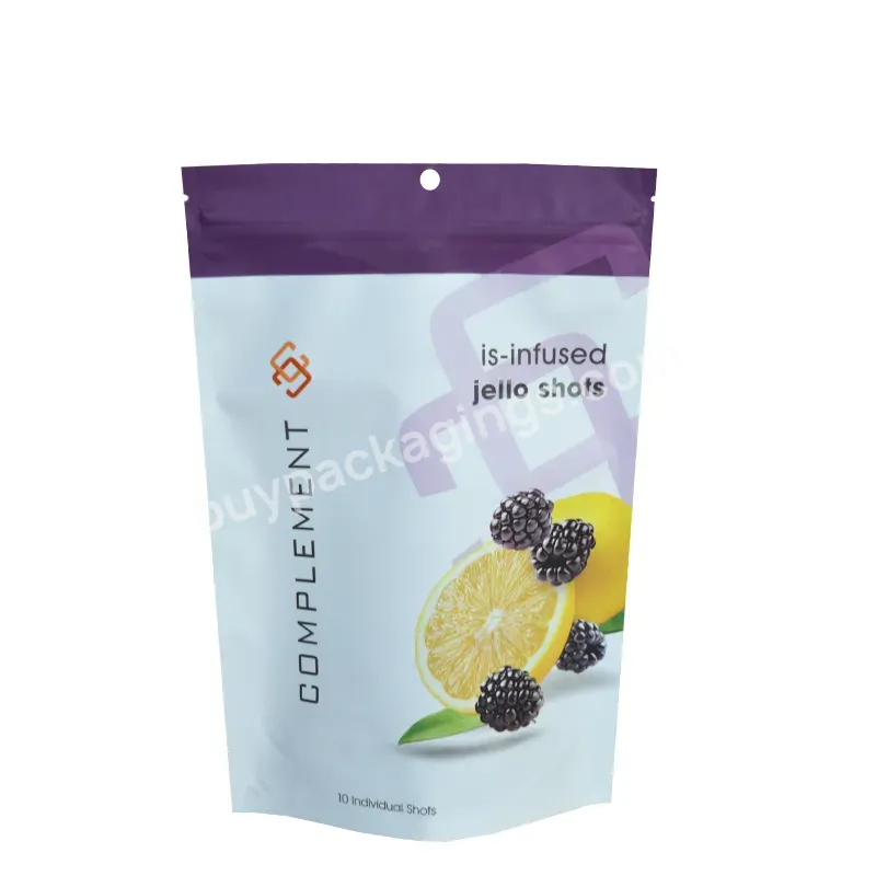 Custom Printed Plastic Banana Chips Packaging Bags Heat Seal Stand Up Pouches Snack Pouch Snack Food Bags