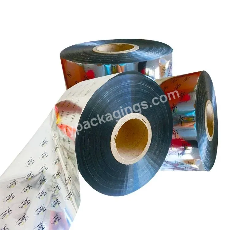 Custom Printed Plastic Pet Film Roll 35mm High-quality Ice Cream Laminated Film Roll