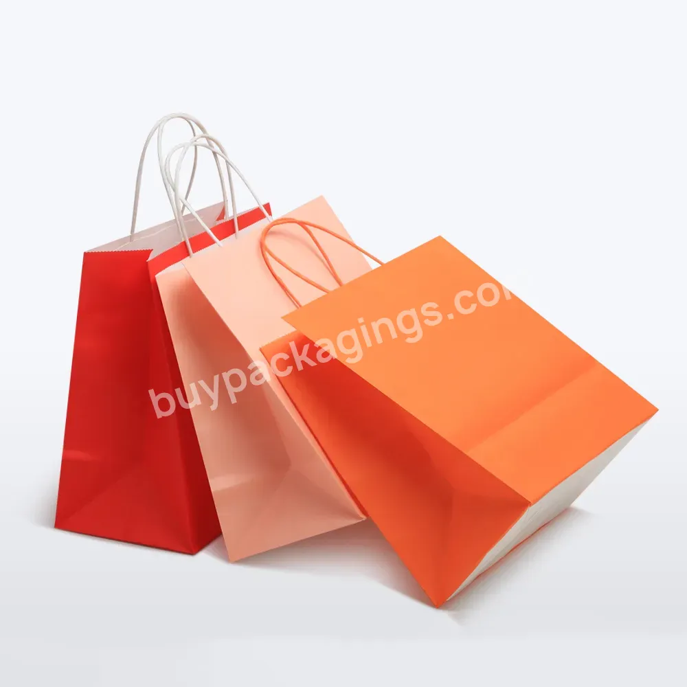 Custom Printed Private Logo Stock Clothing Luxury Eco Friendly Wedding Gift Paper Bag