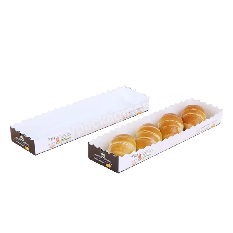 Custom Printed Rectangular Baking Thick Toast Food Gift Cardboard Box Sandwich Box Bread Box Art Paper Datang Cmyk Folders