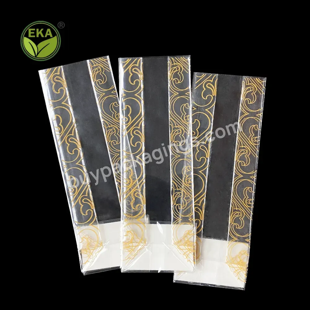 Custom Printed Recycle Candy Packaging Cellophane Bag Sanck Transparent Plastic Bag