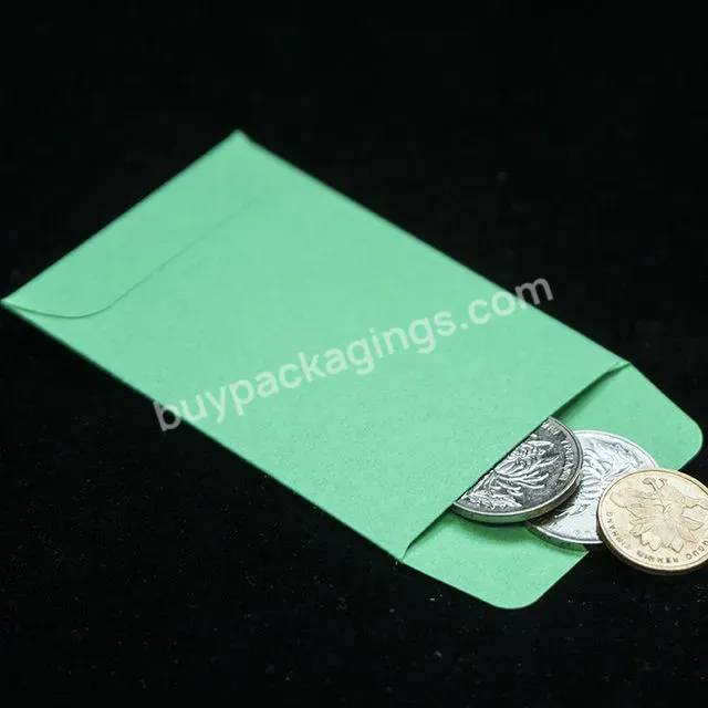 Custom Printed Recycled White Kraft Paper Mailing Box Coin Envelopes - Buy Recycled Envelope,Coin Envelope,Custom Printed Coin Envelopes.