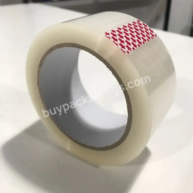 Custom Printed Shipping Bopp Box Tape 55 Yards 110 Yards Self Adhesive Transparent Invisible Duct Opp Clear Package Tape