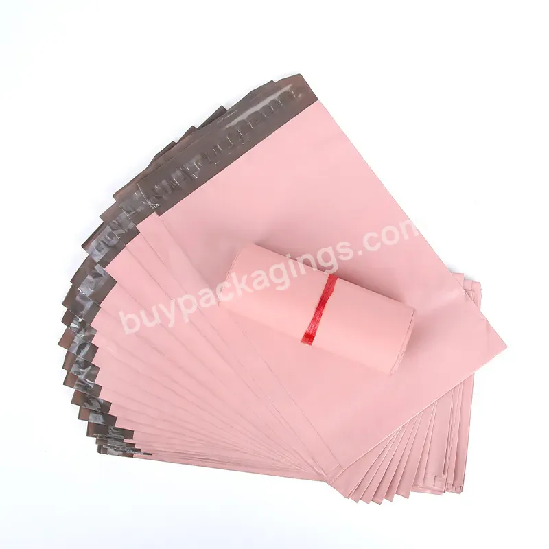 Custom Printed Strong Adhesive Mailing Packaging Bag Compostable Poly Mailer Bags Packaging Pink Mail Shipping Delivery Polybags - Buy Eco Friendly Custom Logo Compostable Poly Mailer Bags,Packaging Pink Transport Mail Bag For Clothing Shipping Deliv