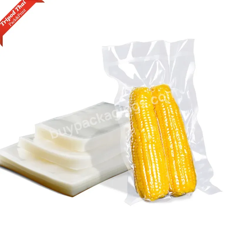 Custom Printed Texture Storage Vacuum Bag Corn Fruit Packaging Bag Food Vacuum Bags For Food