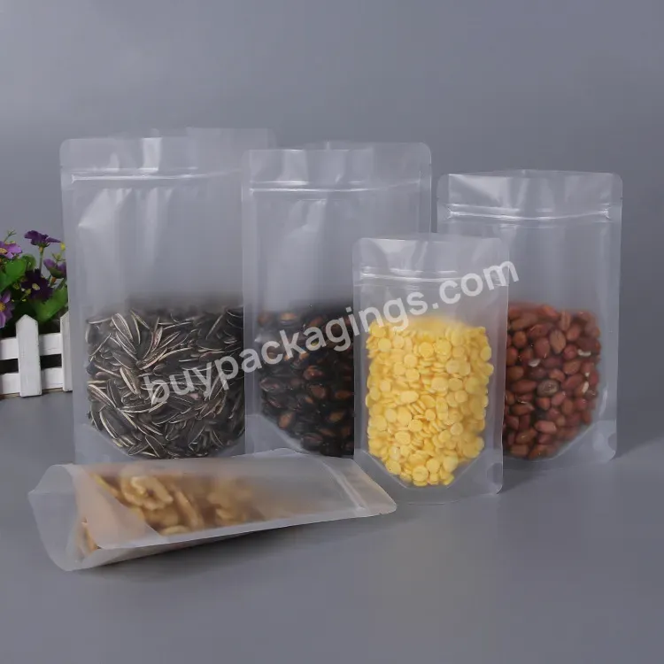 Custom Printed Transparent Plastic Packaging Ziplock Plastic Ziplock Bags Custom