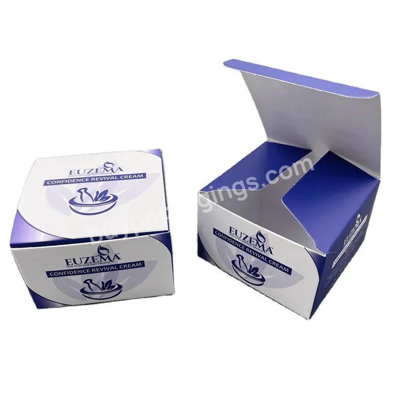 Custom Printed Uv Cardboard Box Skin Care Packaging Paper Boxes With Logo For Cosmetic Packaging Box