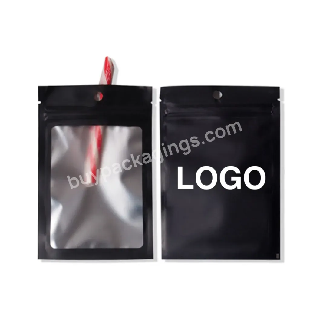 Custom Printed Vacuum Seal Bags High Quality Zip Lock Cosmetic Holographic Film 3 Side Sealed Bag