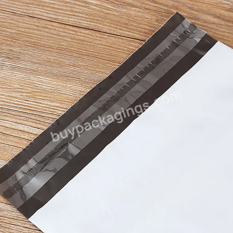 Custom Printed White Poly Courier Plastic Mailing Clothing Packaging Shipping Postage Envelope Bag