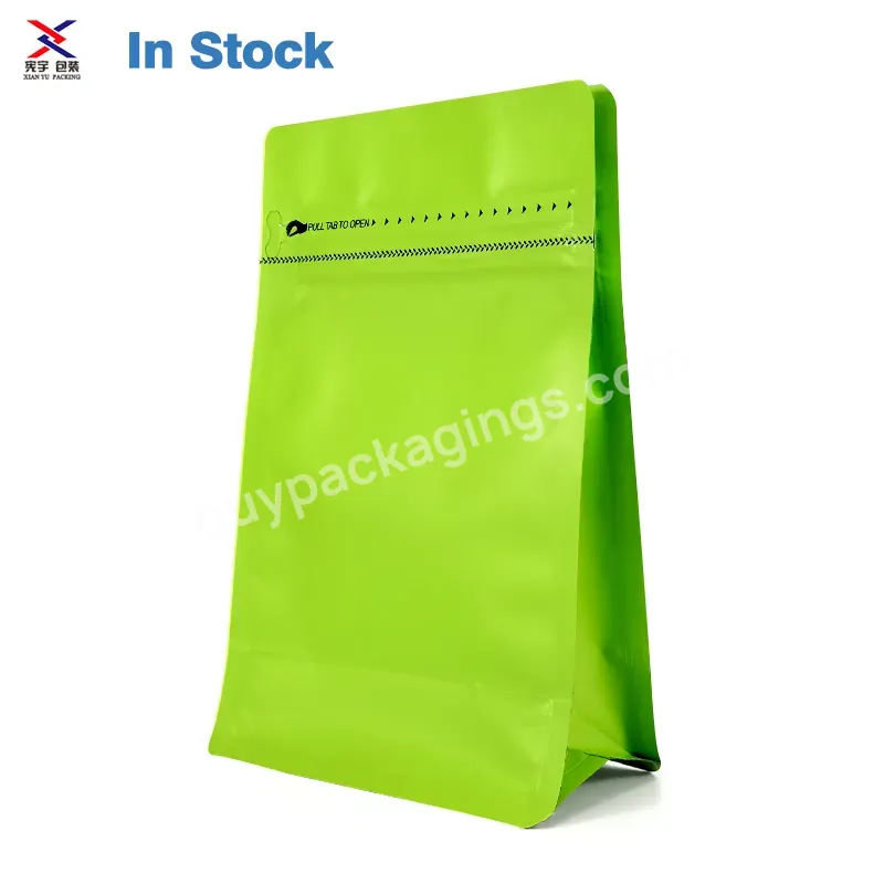 Custom Printed Wholesale Aluminum Foil Coffee Packaging Zipper Bags With Valve