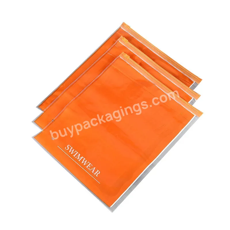 Custom Printed With Own Brand Resealable Plastic Zip Lock Bags Zipper Bag With Logo For Clothing