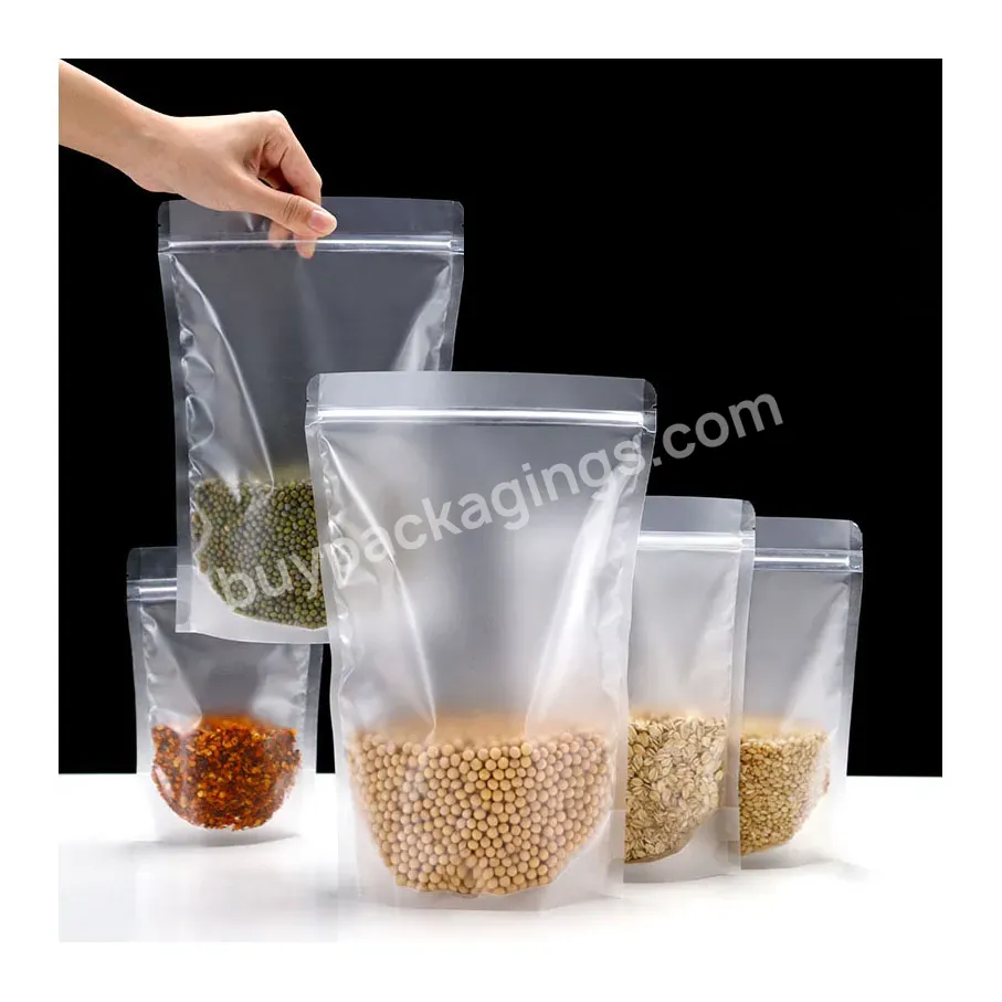 Custom Printed Ziplock Bags Roll Zipper Mylar For Powder Ziplock Bag For Protein Powder