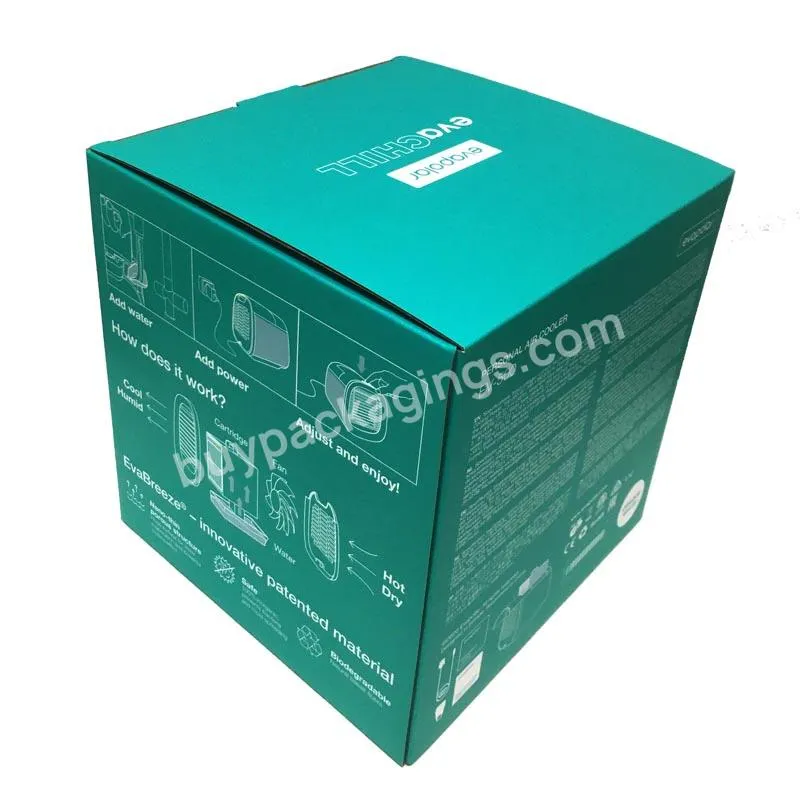 custom printedcarton expandable tuck top mailer boxes 10 x 10 with opening eco shipping boxes