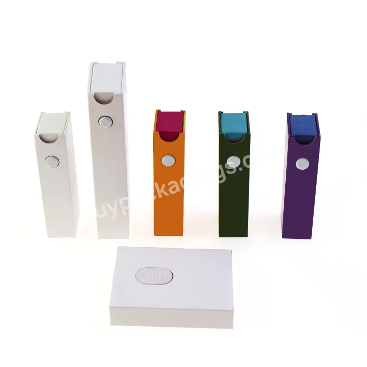 Custom Printing 1ml 0.5ml Carts Slide Child Proof Cardboard Box Custom Any Shape