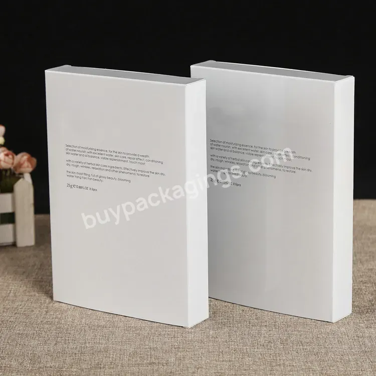 Custom Printing 300g White Special Cosmetic Paper Perfume Packaging Box