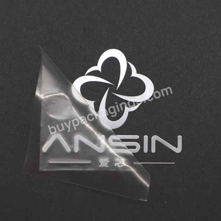 Custom Printing 3d Logo Uv Transfer Sticker Label Electron Forming Metal Nickel Black Waterproof Self Adhesive Stickers