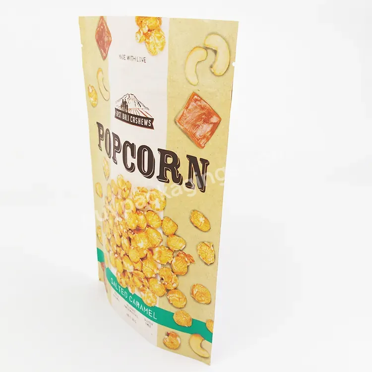 Custom Printing Aluminum Foil Plastic Heat Seal Food Snack Banana Popcorn Potato Tortilla Corn Chip Packaging Bag