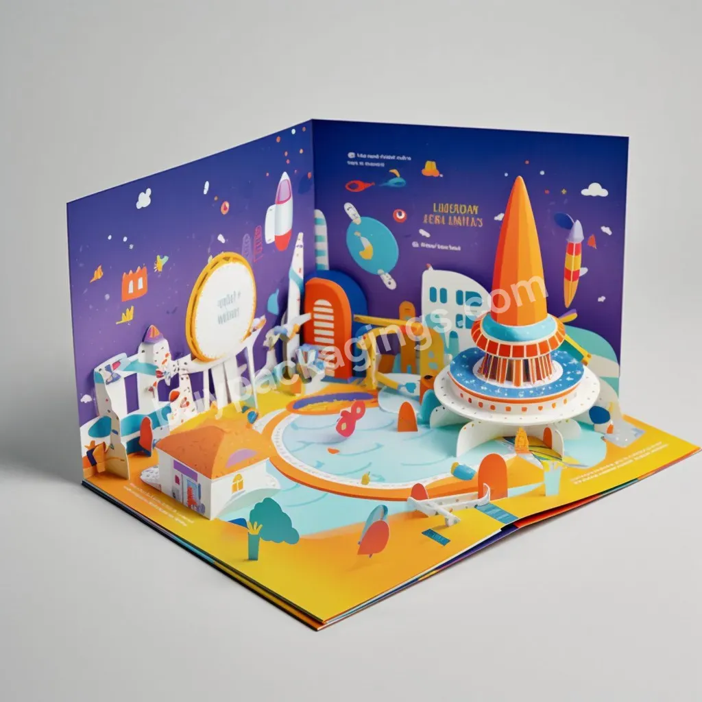 Custom Printing Book Easy English Story Book For Children Board Book