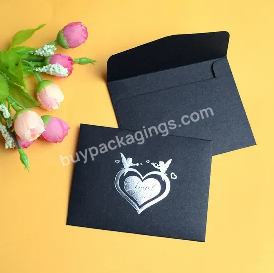 Custom Printing Brown White Black A4 C4 C5 B6 Kraft Paper Envelope With Factory Price