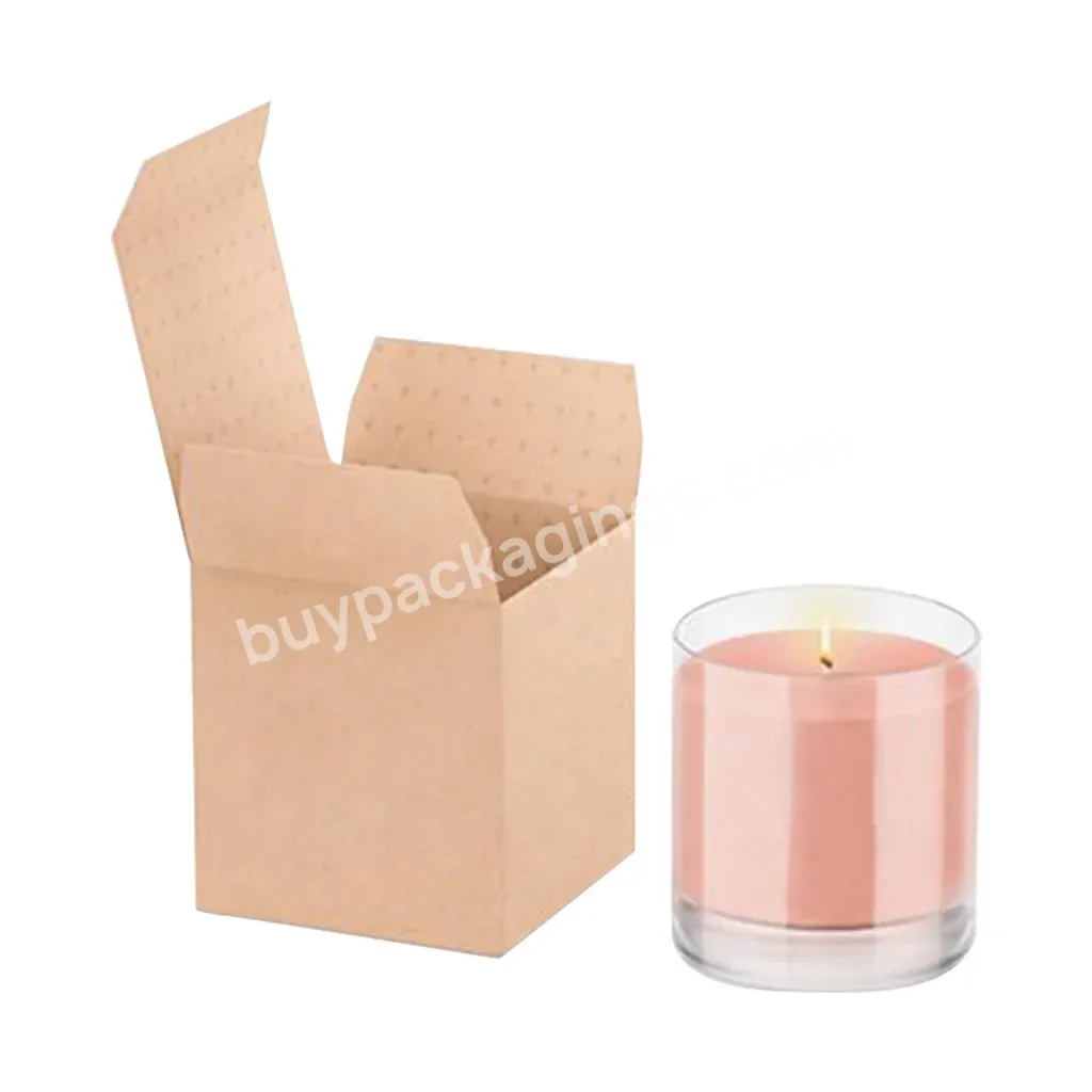 Custom Printing Candle Packaging Tube Boxes Paper Cardboard Packaging Box For Candle