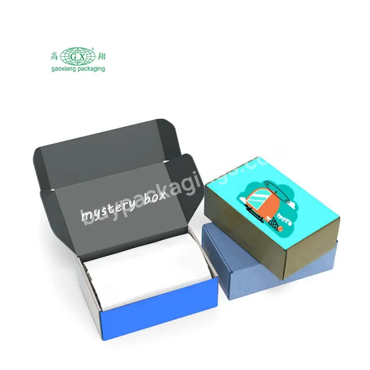 Custom Printing Cardboard Corrugated Paper Box For Shipping