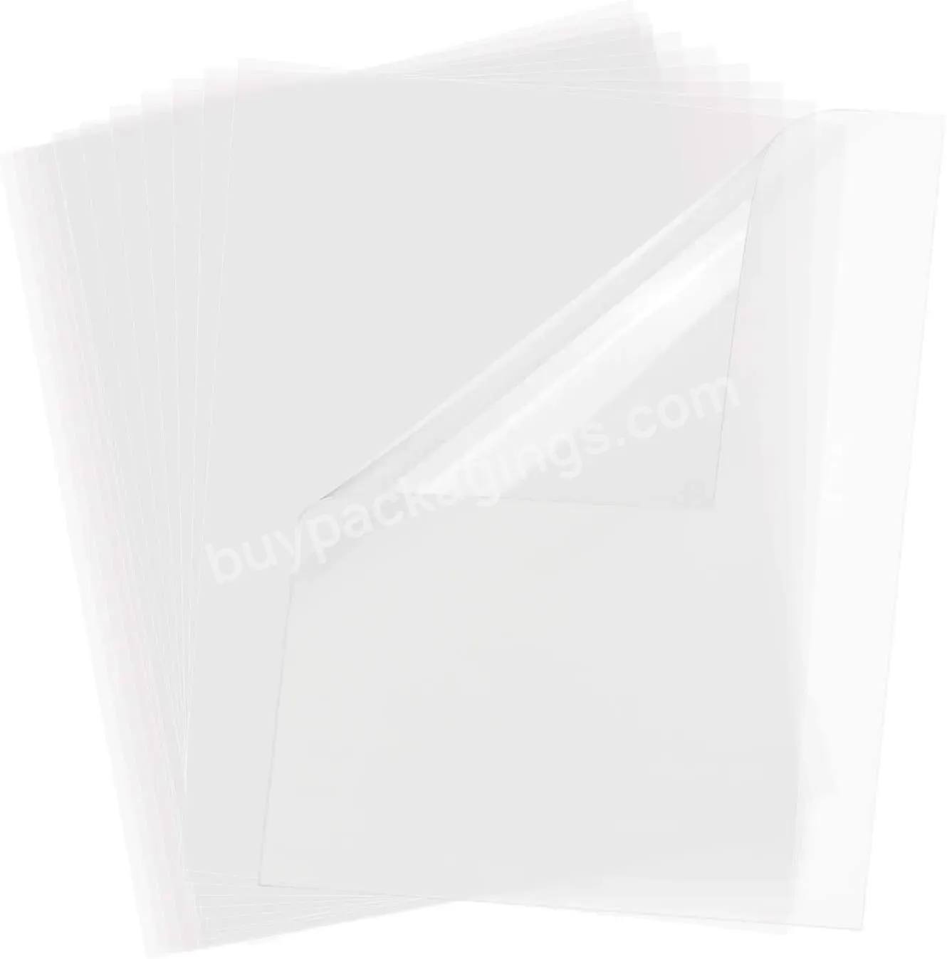 Custom Printing Clear Rectangle Waterproof Adhesive Transparent Stickers