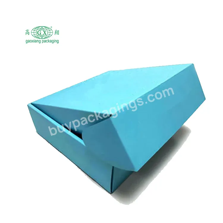 Custom Printing Corrugated Box Packaging Paper Personalized Boxes Colored Shipping Box Wholesale