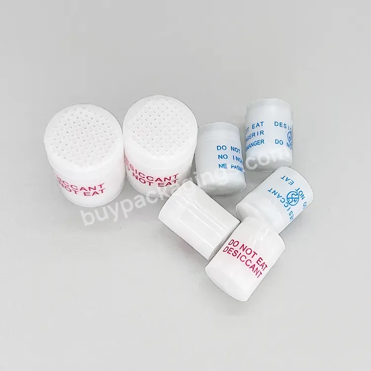 Custom Printing Desiccant Silica Gel Or Drying Agent Desiccant Canister Desiccant Silica Gel Canister Capsule