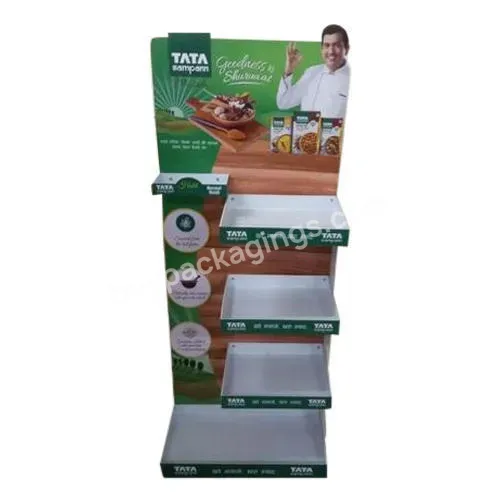 Custom Printing Display Cardboard Stand For Supermarket - Buy Display Cardboard Stand,Display Cardboard Stand Advertising,Cardboard Stand Display.