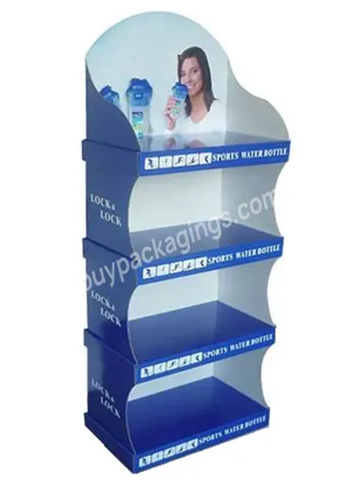 Custom Printing Display Cardboard Stand For Supermarket