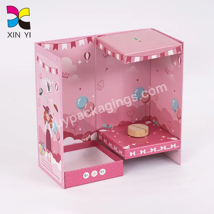 Custom Printing Eco Friendly Paper Birthday Kids Gift Box Packaging