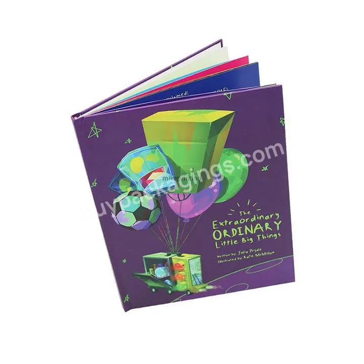 Custom Printing Hard Cover Book Printing Hot Stamping Kids Books Offset Printing Hardcover Book