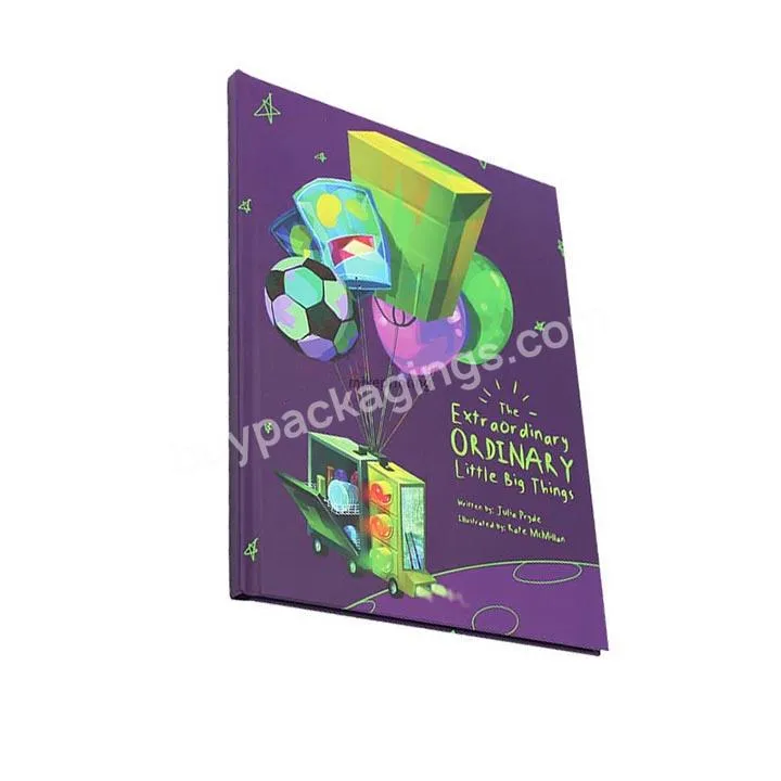 Custom Printing Hard Cover Book Printing Hot Stamping Kids Books Offset Printing Hardcover Book