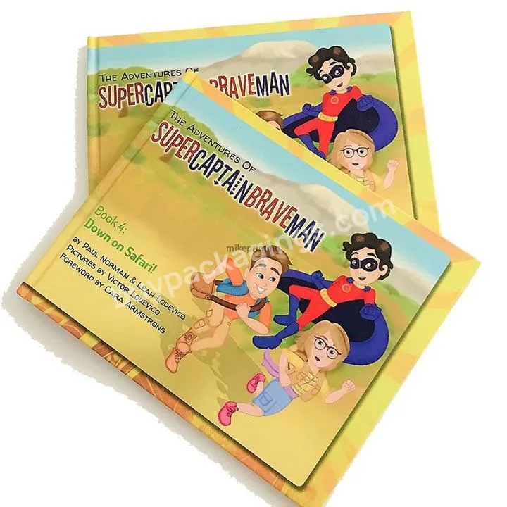 Custom Printing Hardcover Children Book Story English Books Full Color OEM Children Book