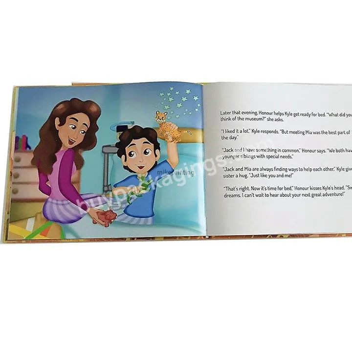 Custom Printing Hardcover Children Book Story English Books Full Color OEM Children Book