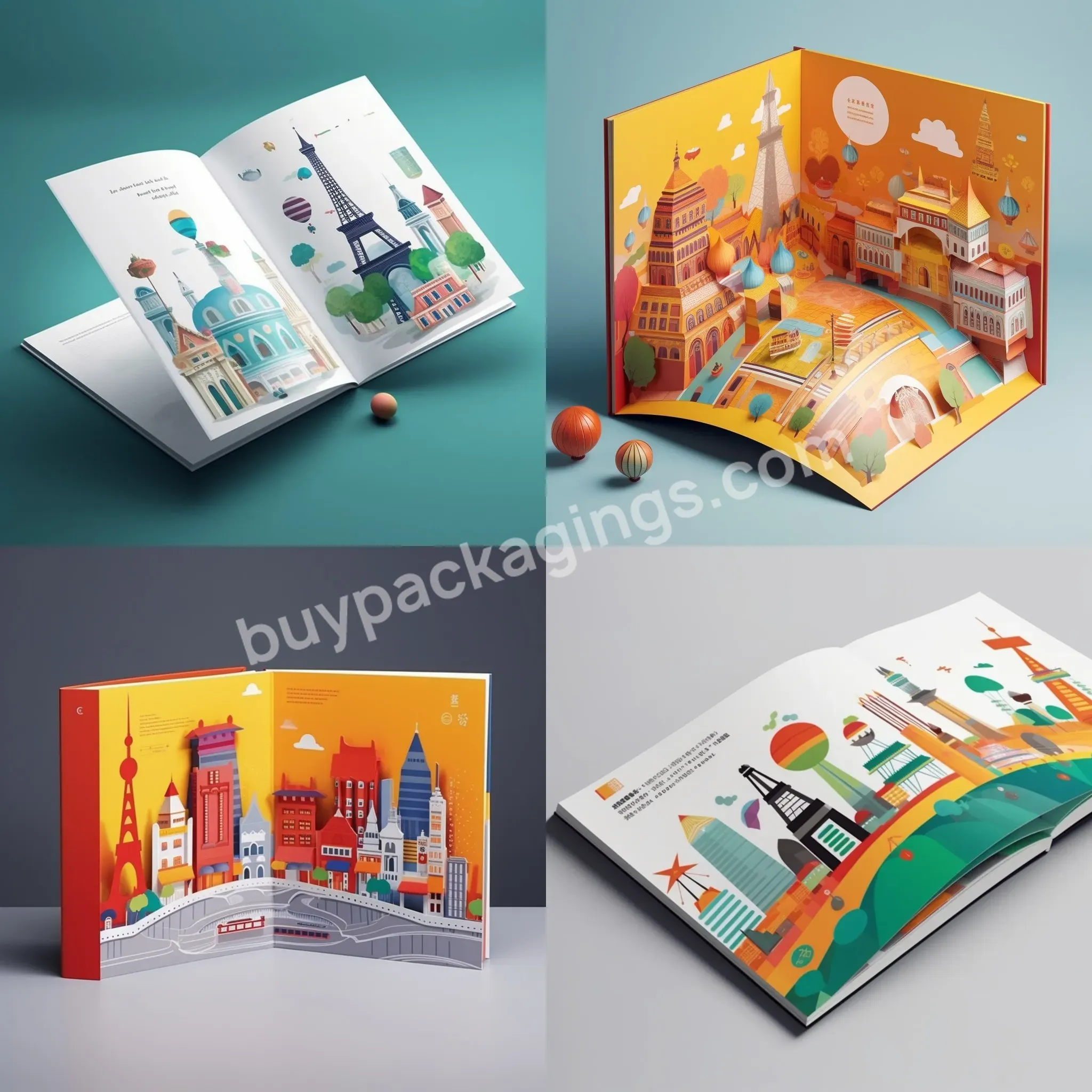 Custom Printing High Quality Kids Picture Books Full Coloring Child Book Printing Service