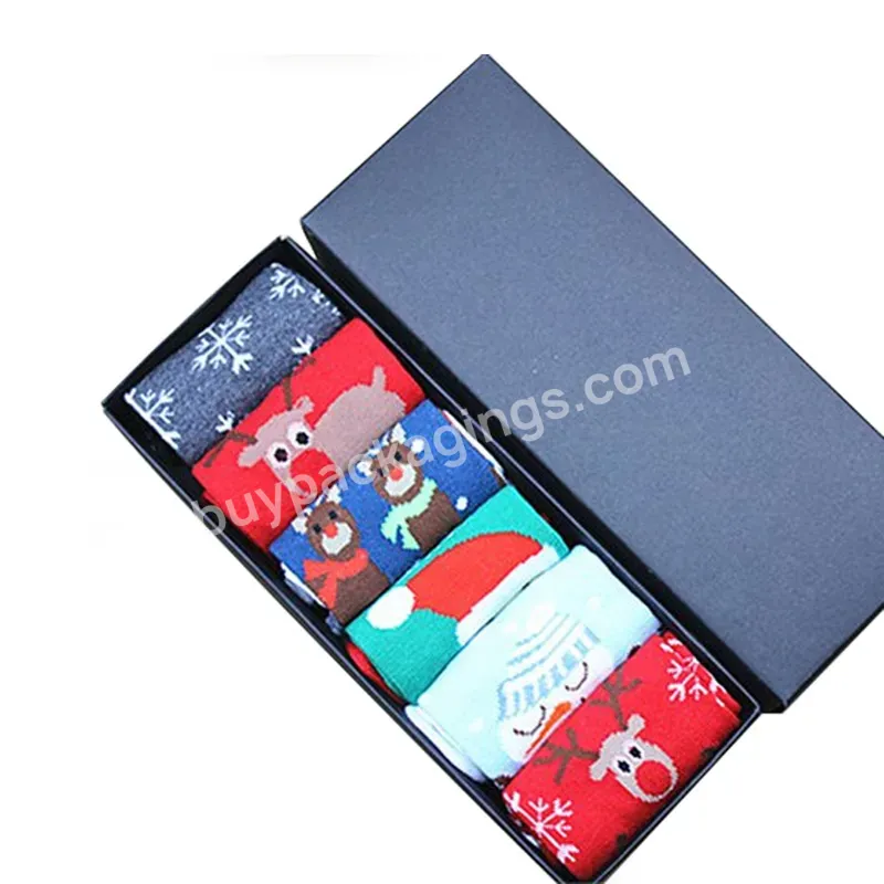 Custom Printing High Quality Packaging Drawer Box Socks Underwear Package