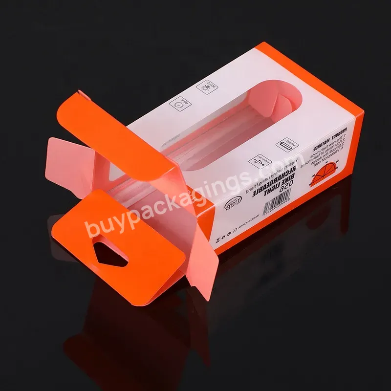 Custom Printing High Transparent Packing Pet Box Folding Plastic Clear Pvc Box