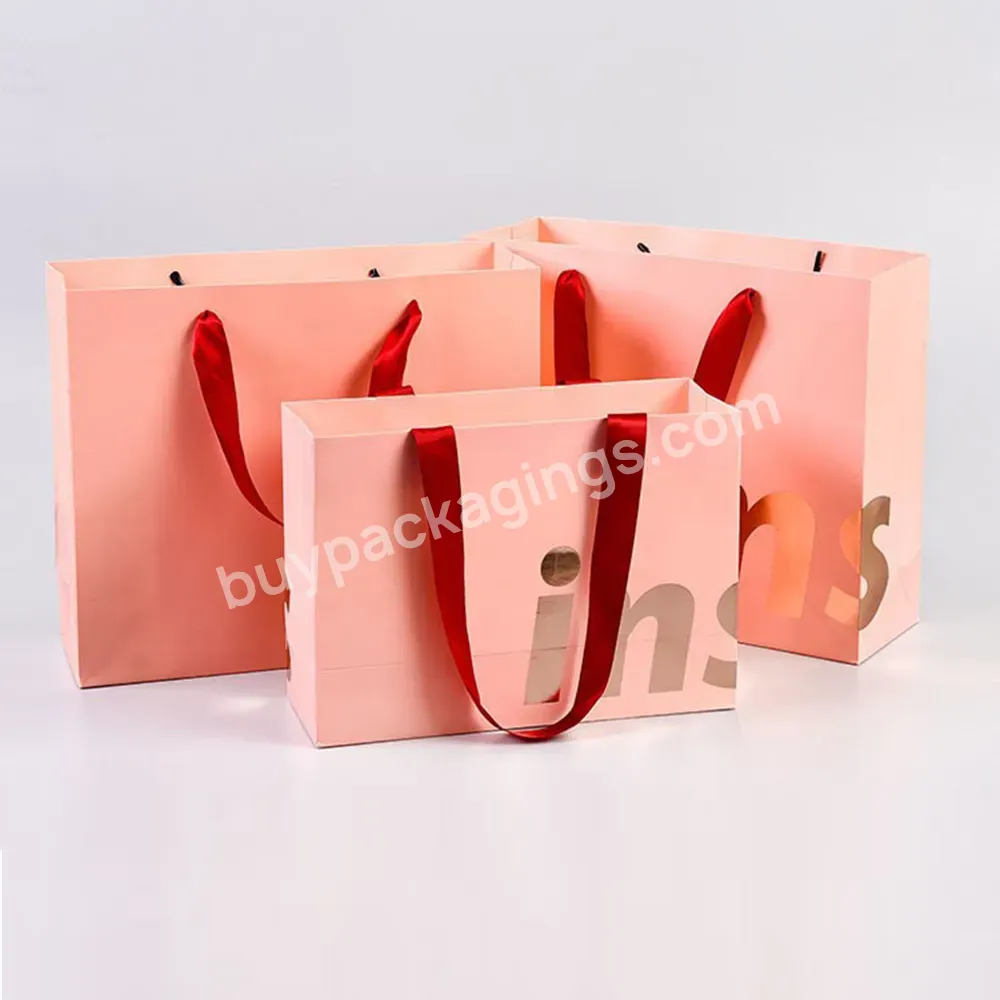 Custom Printing Logo Eco-friendly Shopping Bags Cheap Paper Gift Bag Retail Paper Bags