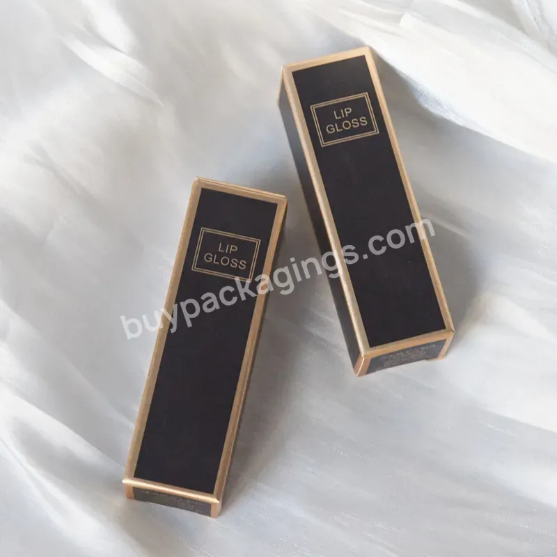 Custom Printing Logo Lipstick Paper Packaging Box Cardboard Lip Gloss Package Box For Shipping