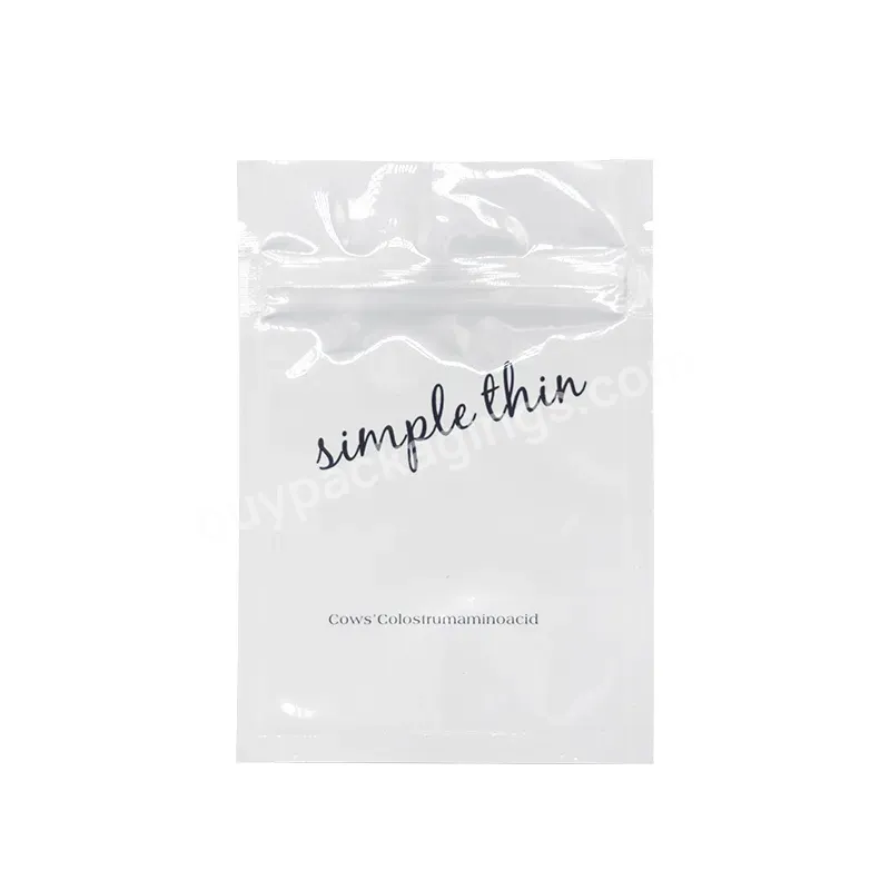 Custom Printing Logo Low Moq Waterproof Aluminum Foil 3 Side Sealed Ziplock Coffee Packaging Pouch Bags