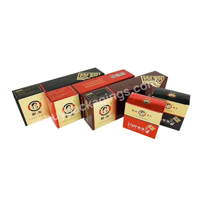 Custom Printing Logo Luxury Coffee Tea Paper Box Tea Leaf Cardboard Packaging Food Gift Box