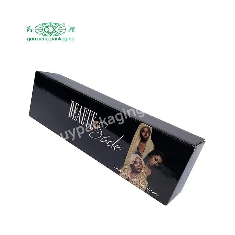 Custom Printing Luxury Flat Iron Hair Straightener Hot Comb Packaging Corrugated Paper Boxes