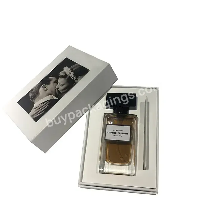 Custom Printing Luxury Perfume Packaging Cardboard Box Folding Cosmetic Gift For White Paper Box