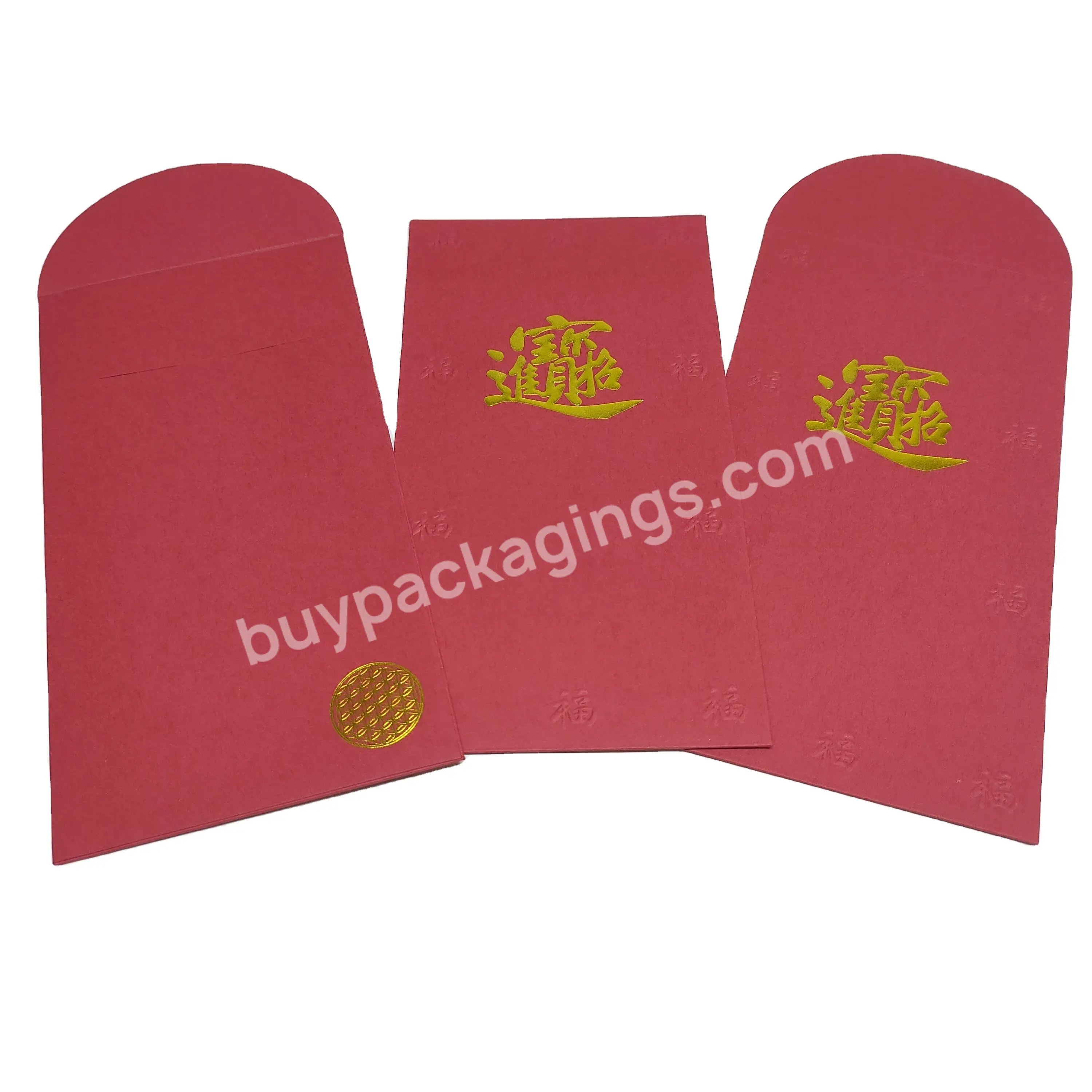 Custom Printing Luxury Wallet Envelopes Hot Stamping With Cute Pattern