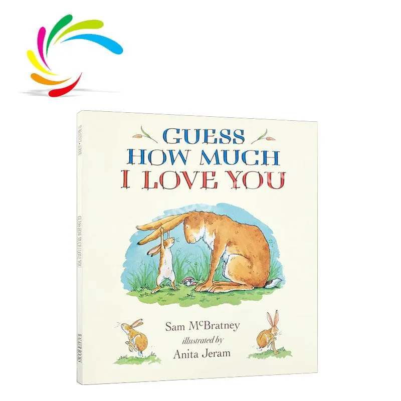 Custom printing New arrival hardcover book printing Bestseller GUESS HOW MUCH I LOVE YOU children kids board book in stock