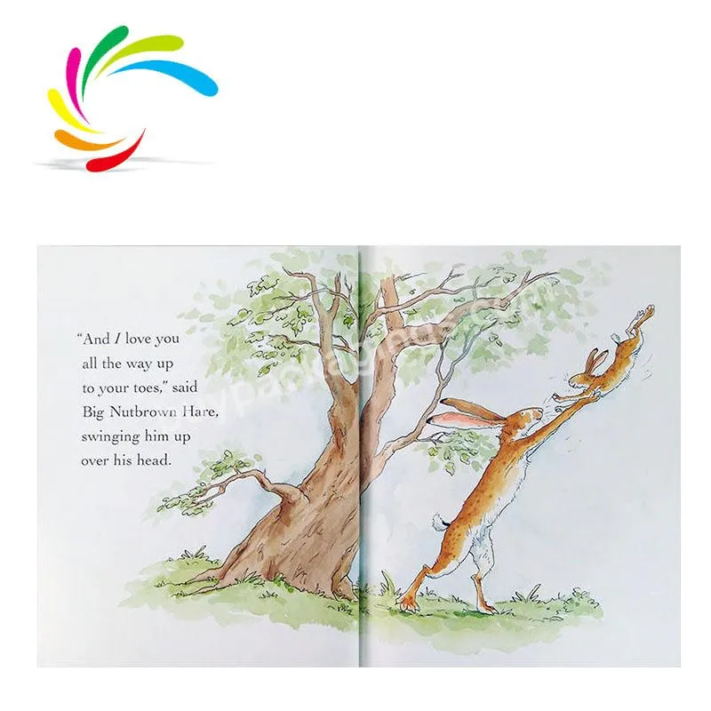 Custom printing New arrival hardcover book printing Bestseller GUESS HOW MUCH I LOVE YOU children kids board book in stock