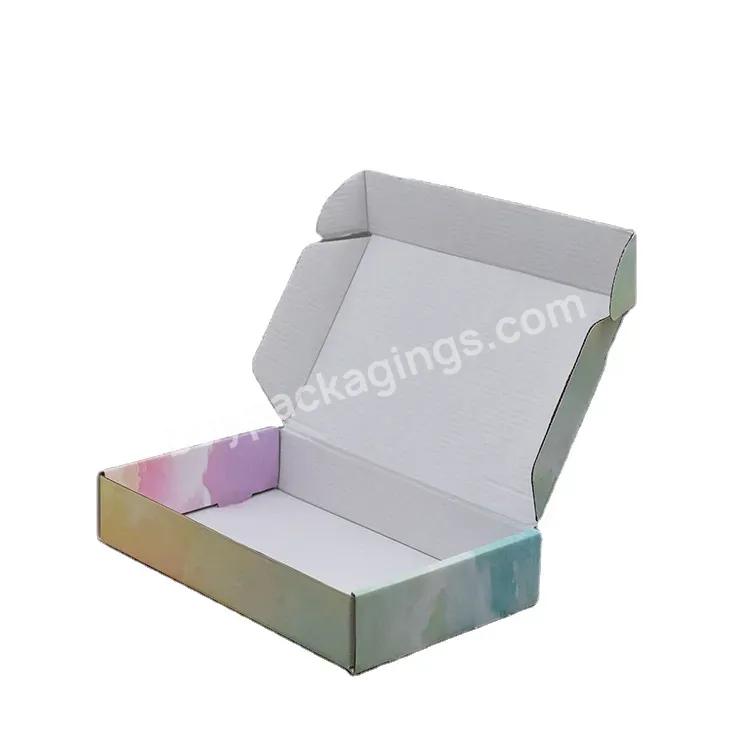 Custom Printing Packaging Skin Care Products Subscription Box Corrugated Cardboard Mailer Clothing Shipping Box