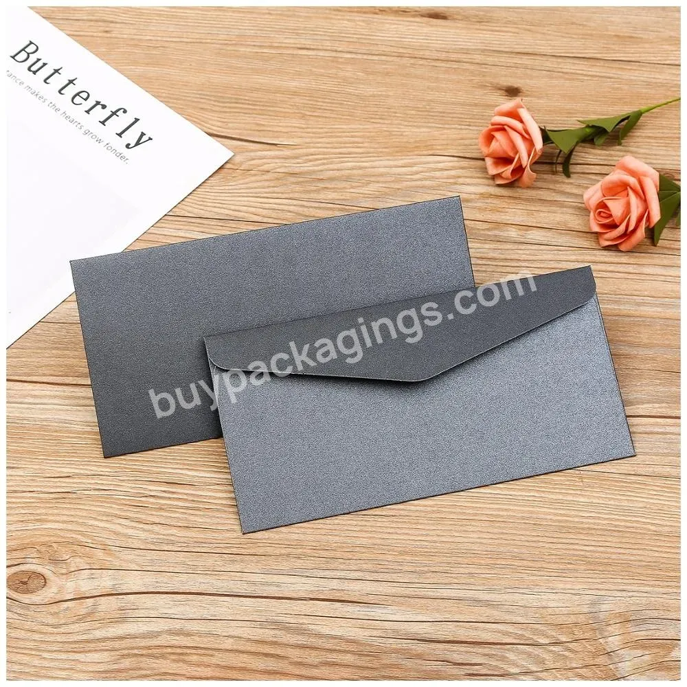 Custom Printing Recycled Cheap Colored A5 A6 Gift Card Paper Business Envelope